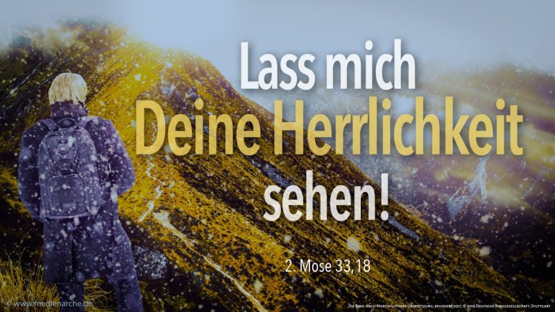 2. Mose 33,18 – Medienarche
